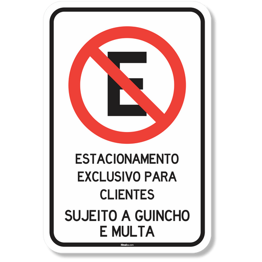 Placa de Regulamenta��o